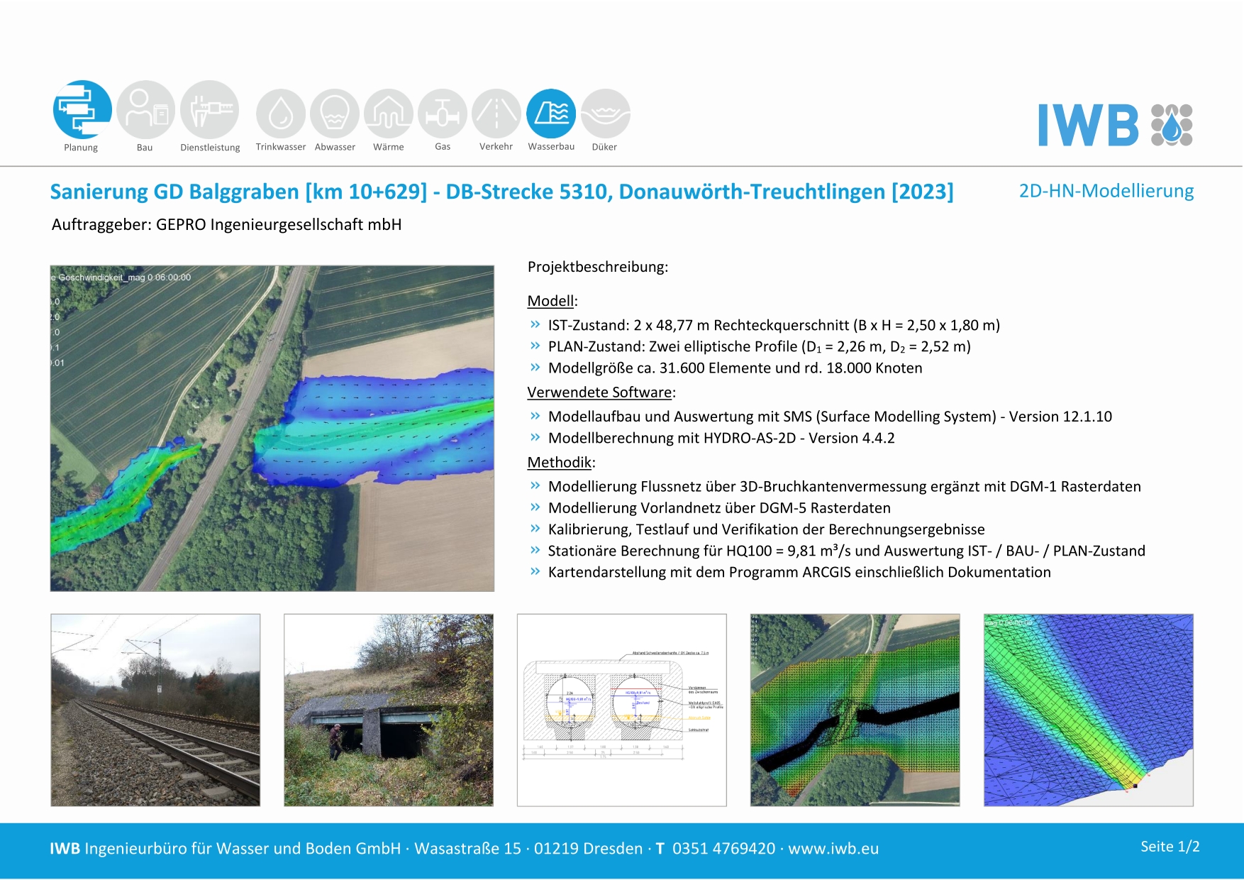 Sanierung GD Balggraben [km 10+629] - DB-Strecke 5310, Donauwörth-Treuchtlingen - GEPRO [2023] 